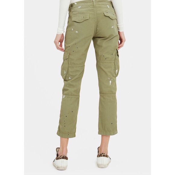 NSF women’s Basquiat Paint Splatter Cargo Pants - Picture 3 of 8